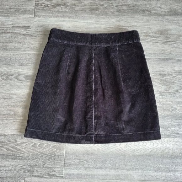 Wilfred Free Corduroy Button Front Skirt Size 4 - Picture 2 of 9
